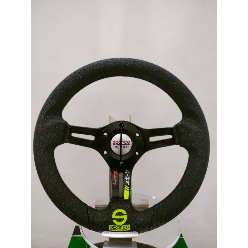 Sparco Setir Mobil Racing Desain Sporty Warna Nyala Kualitas Terbaik