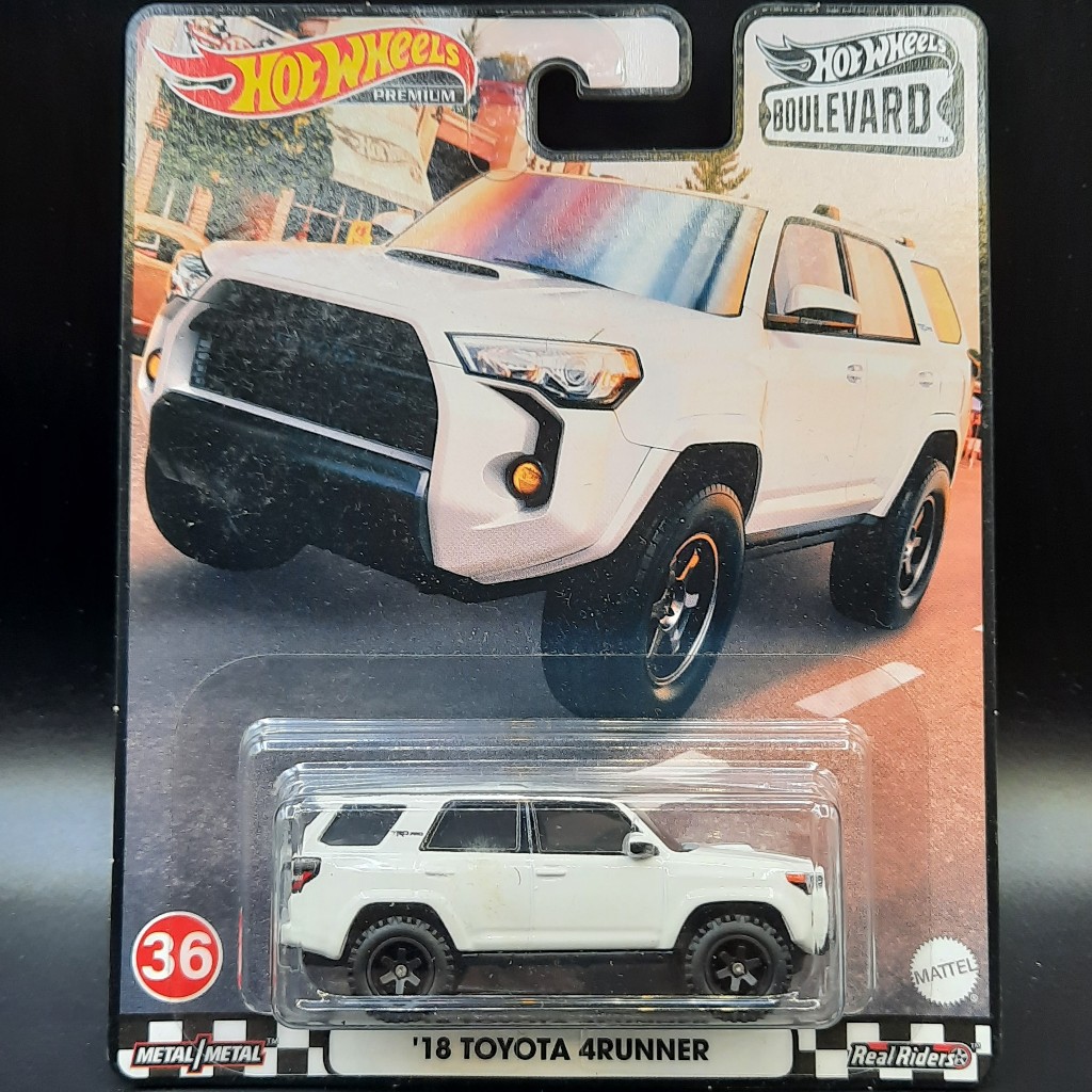 Hot Wheels Boulevard 18 Toyota 4Runner Putih