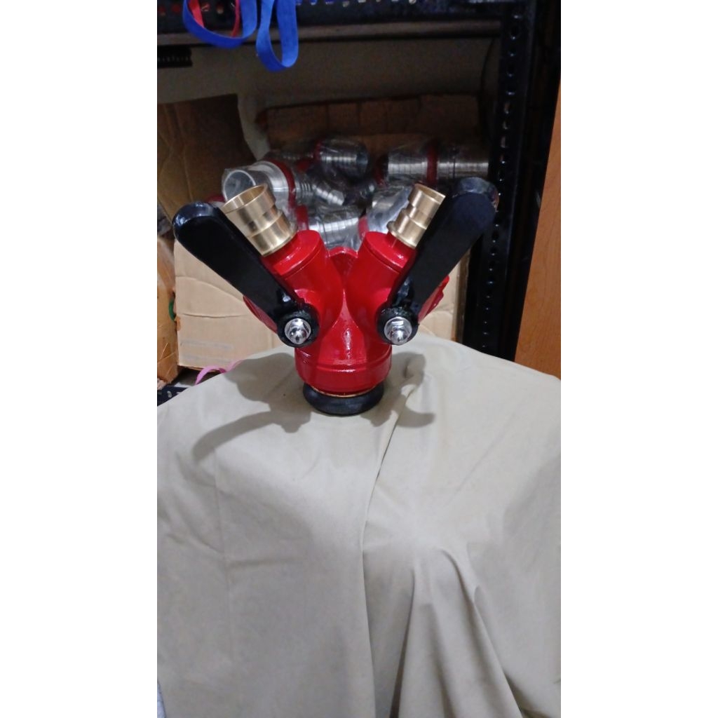 y connection 2"x1,5x1,5 kuningan