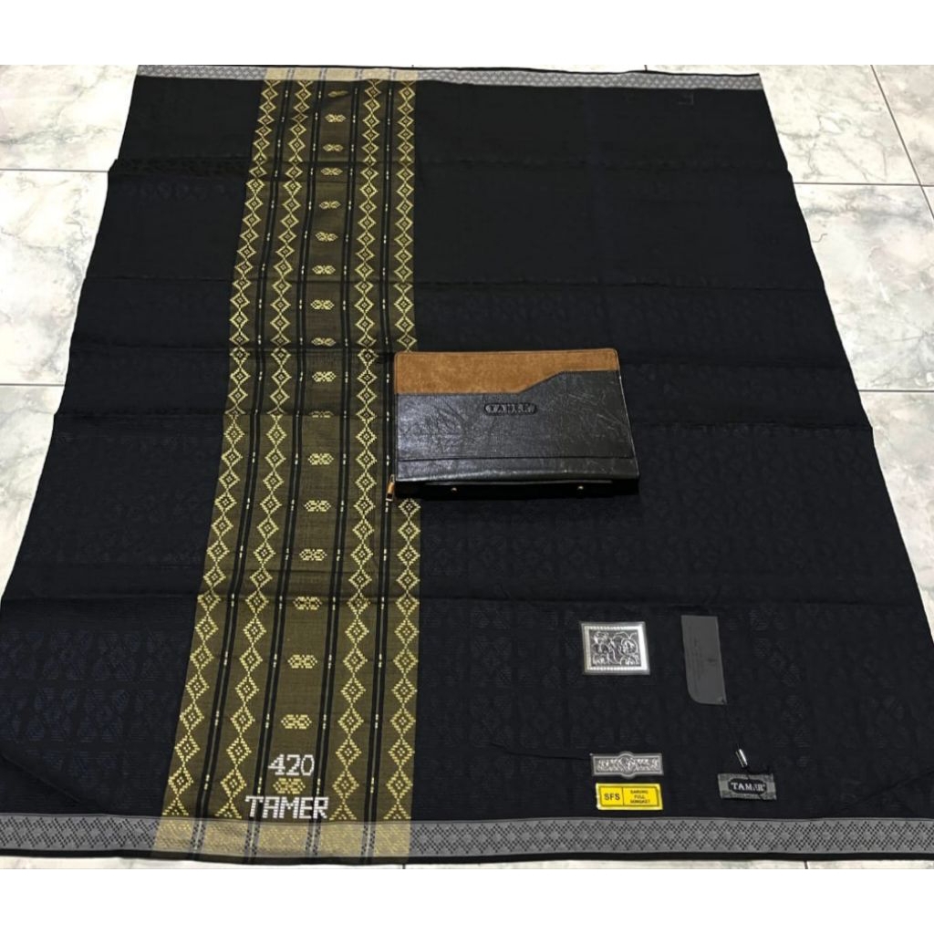 SARUNG TAMER SONGKET SGC MIX SUTRA 420 JAHIT TENGAH
