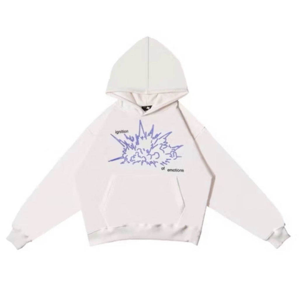HOODIE CHMB IGNATION BOMB WHITE