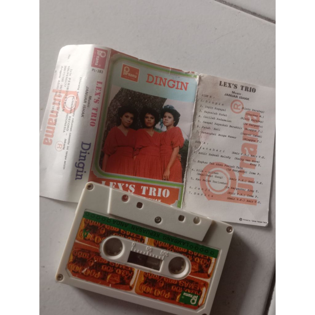 Kaset Pita Lex Trio Album Dingin