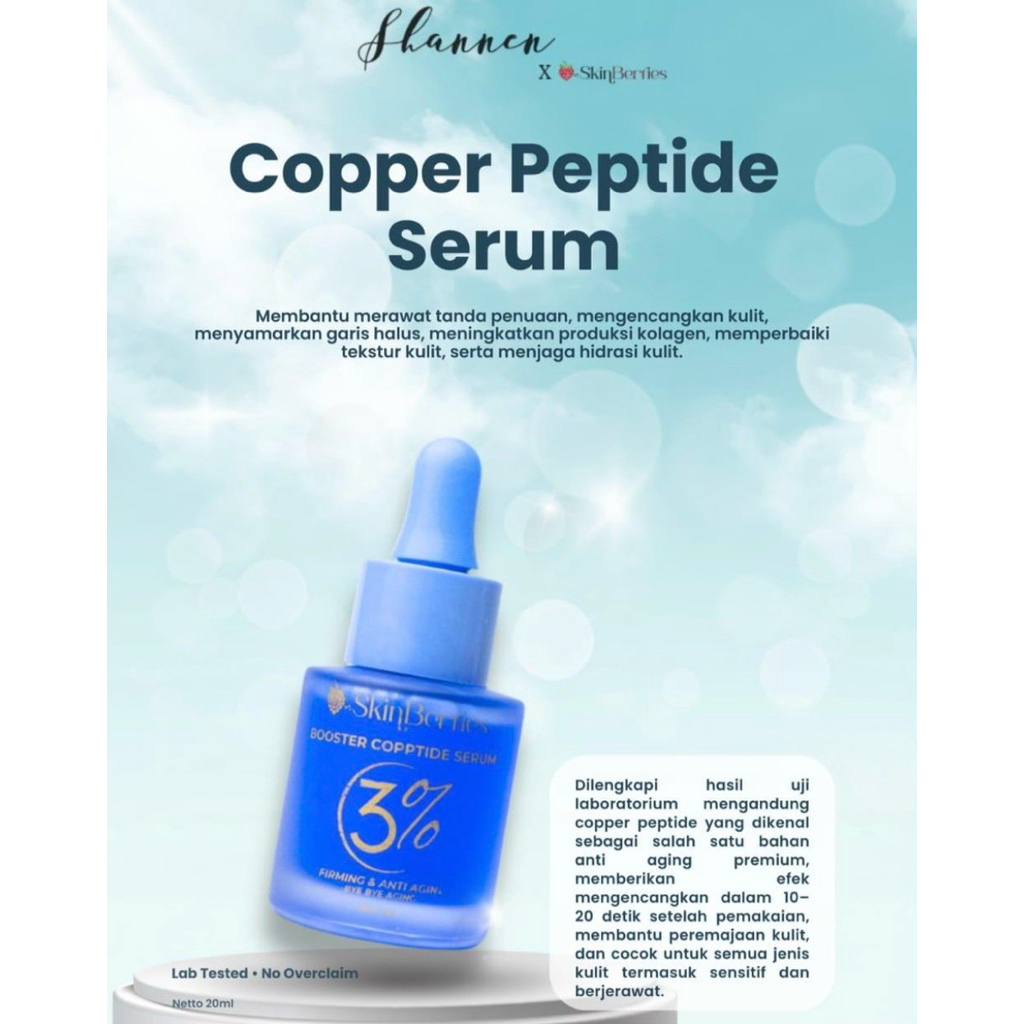 Cooper Peptide Serum Skinberries