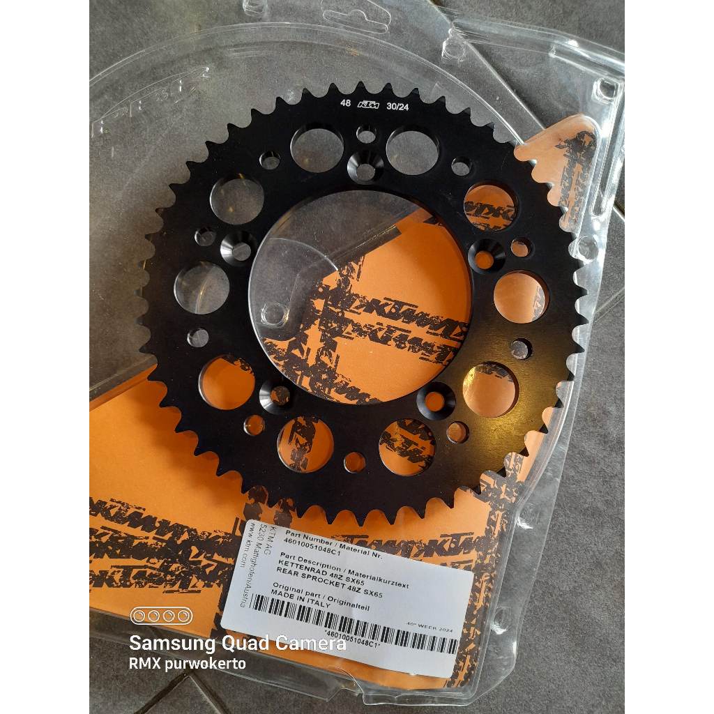 Gir Belakang KTM 65 SX