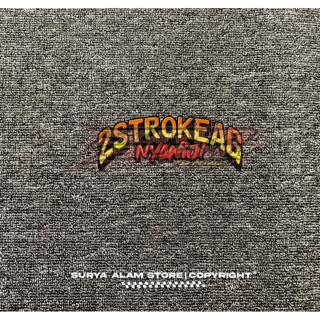 Stiker Cutting 2 stroke AG Nyawiji sticker 2stroke nyawiji Tulungagung