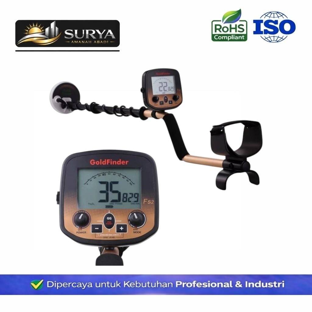 SAA - Gold Finder FS2 Professional Underground Gold Metal Wire Detector