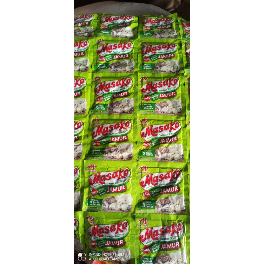 1 dus isi 288 pcs  Masako jamur harga murah grosir sembako bandung bisa kirim instant