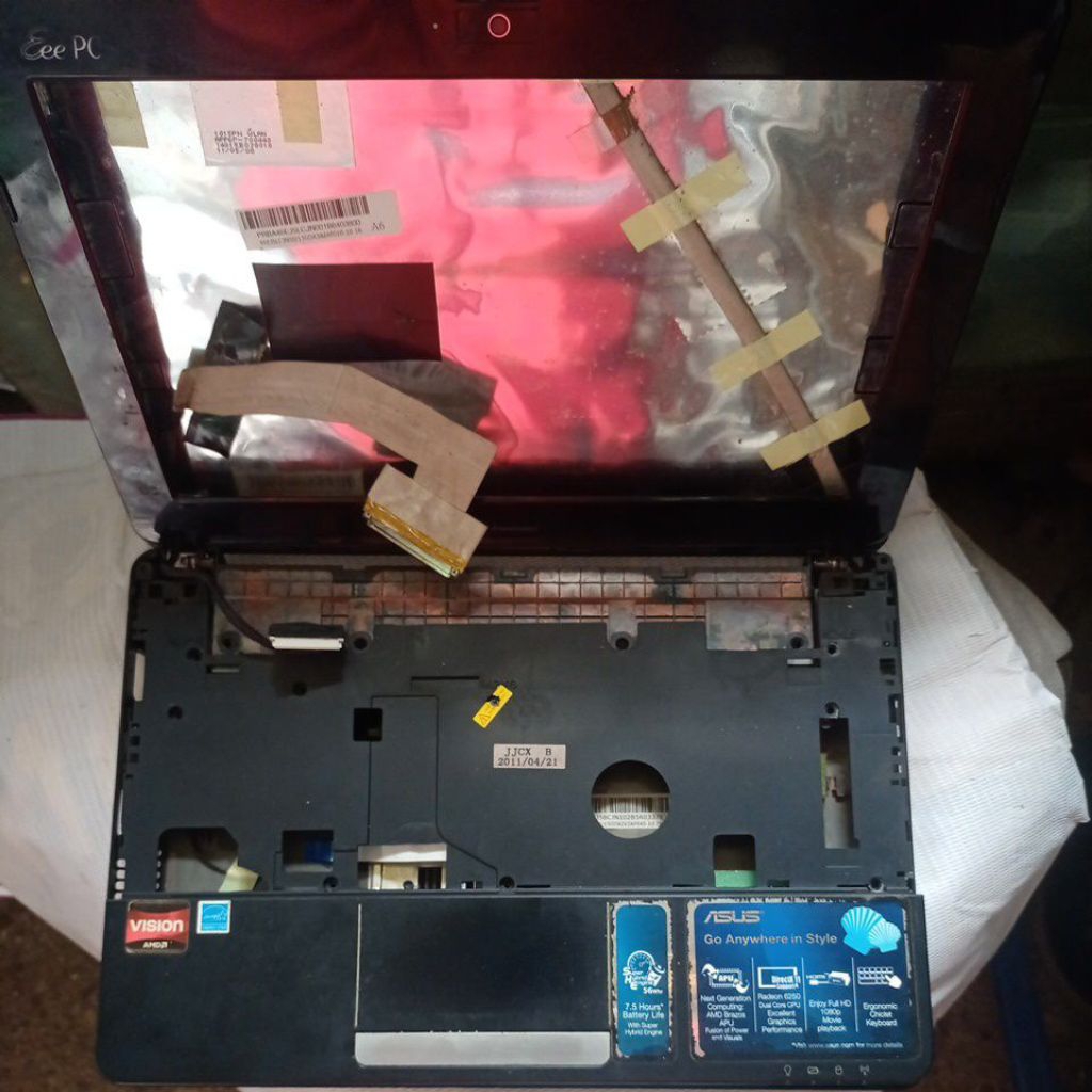 Kesing Case Asus Eee PC 1015B Full Set