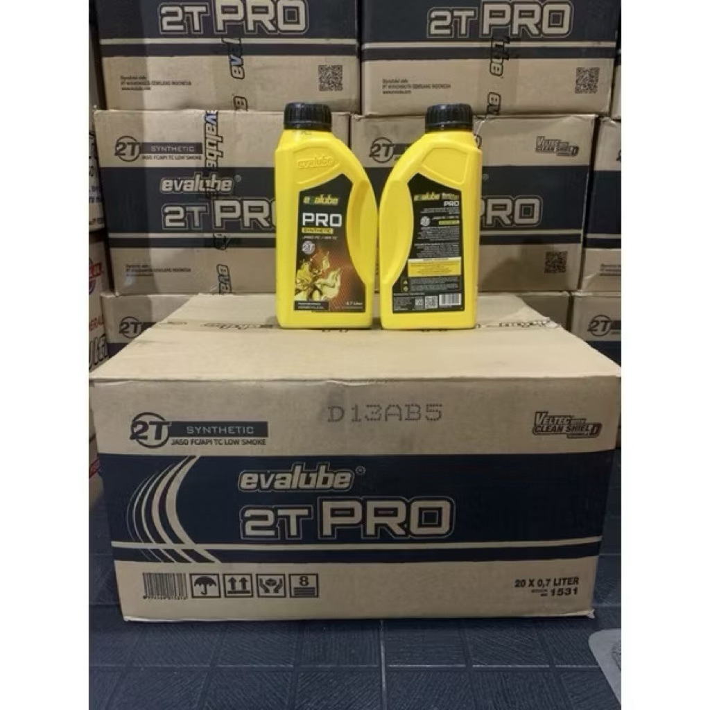(1dus) EVALUBE 2T PRO 700ML OLI EVALUBE PRO 2T PERDUS