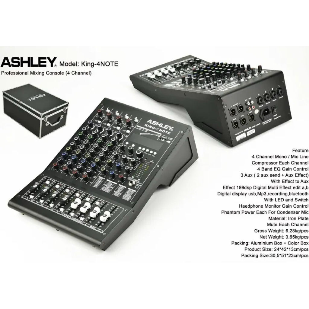 MIXER ASHLEY KING NOTE 4 KOPER