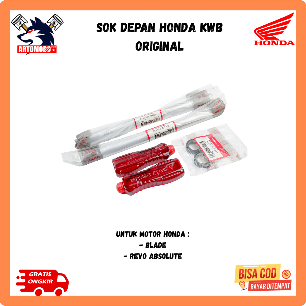 Ori sok depan revo absolute - sok depan honda blade 110 KWB original