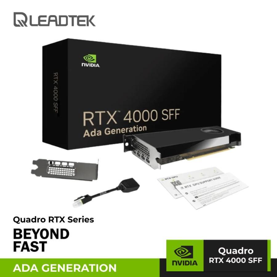 LEADTEK NVIDIA QUADRO RTX 4000 SFF ADA GENERATION 20GB DDR6 VGA CARD