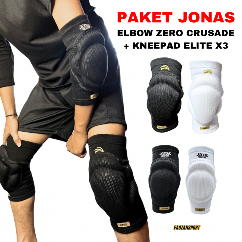 Kneepad futsal jonas Elite X3 knee pad knepad kniped deker lutut kiper sepakbola futsal original