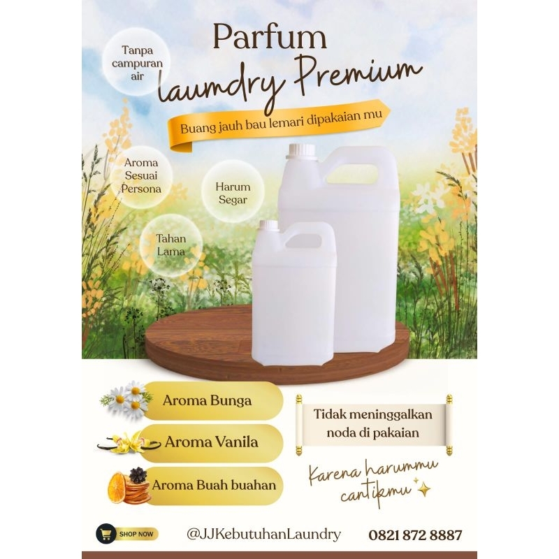 PARFUM LAUNDRY TAHAN LAMA 5 Liter PARFUM LAUNDRY SAKURA