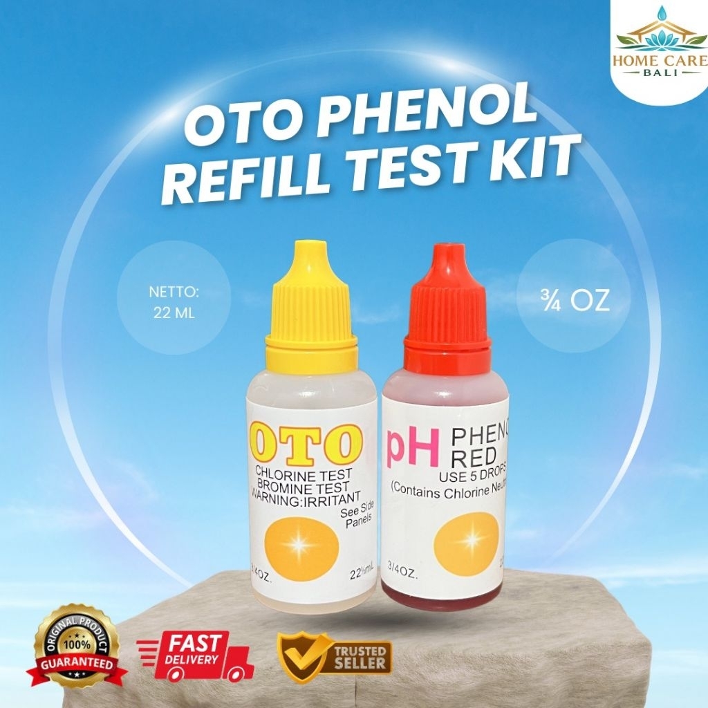 OTO Chlorine / Phenol Red Refill Test Kit