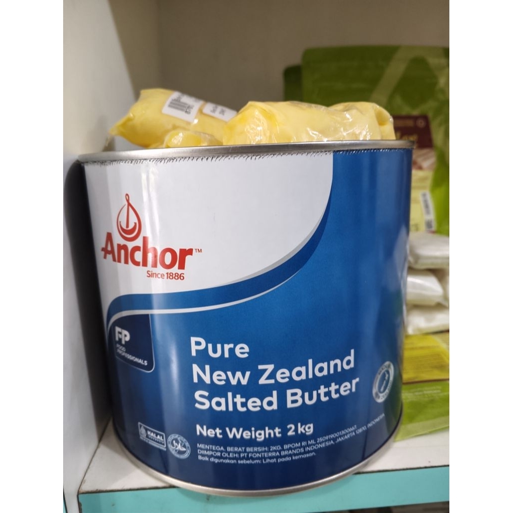 BUTTER ANCHOR 500GRAM / ANCHOR BUTTER SALTED 500gram Repack / BUTTER ANCHOR