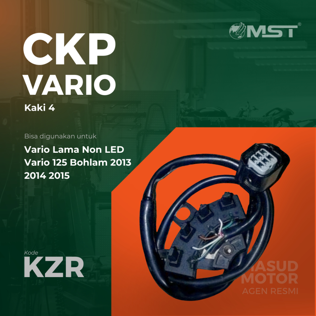 CKP SENSOR HONDA VARIO LAMA NON LED. 31221-KZR-900. CKP VARIO 125 LAMPU BOHLAM .2013 2014 2015. MST