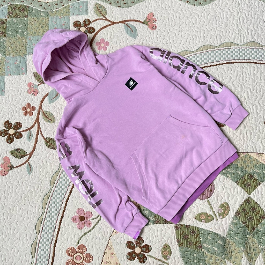 hoodie anak ungu lilac cakep