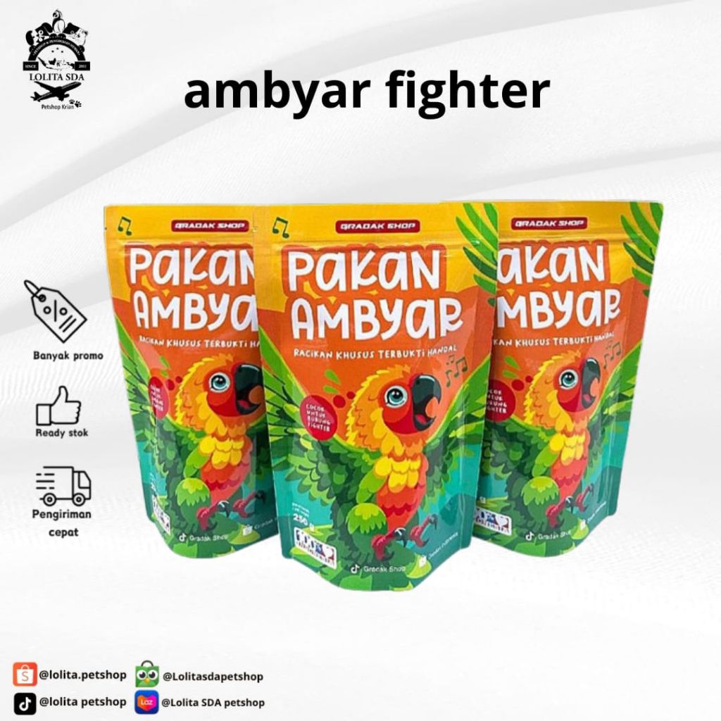 pakan ambyar Lovebird pakan burung Lovebird