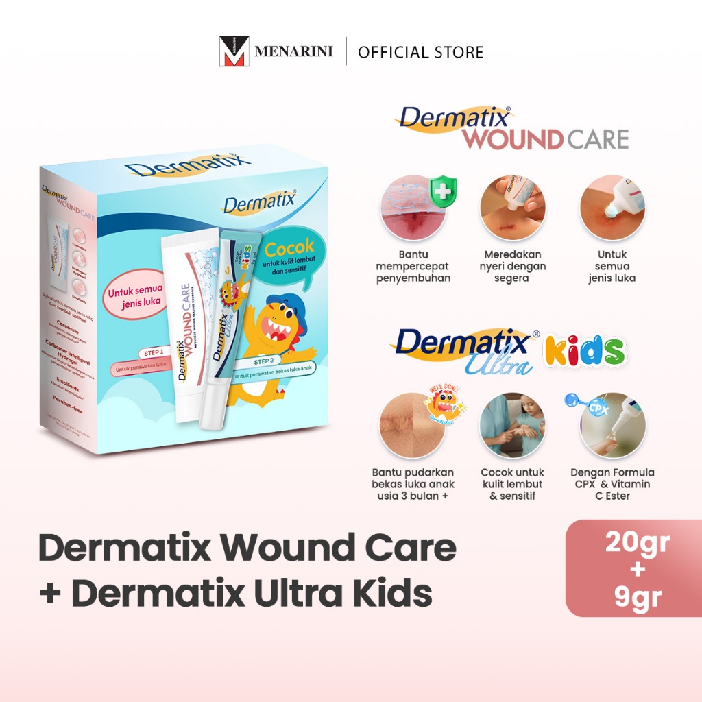 Bundle Dermatix Wound Care + Dermatix Ultra Kids