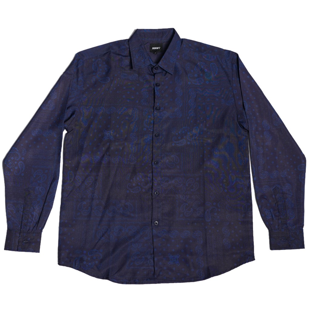 SEKUT WEAR - SEKUT BANDANA SHIRT NAVY