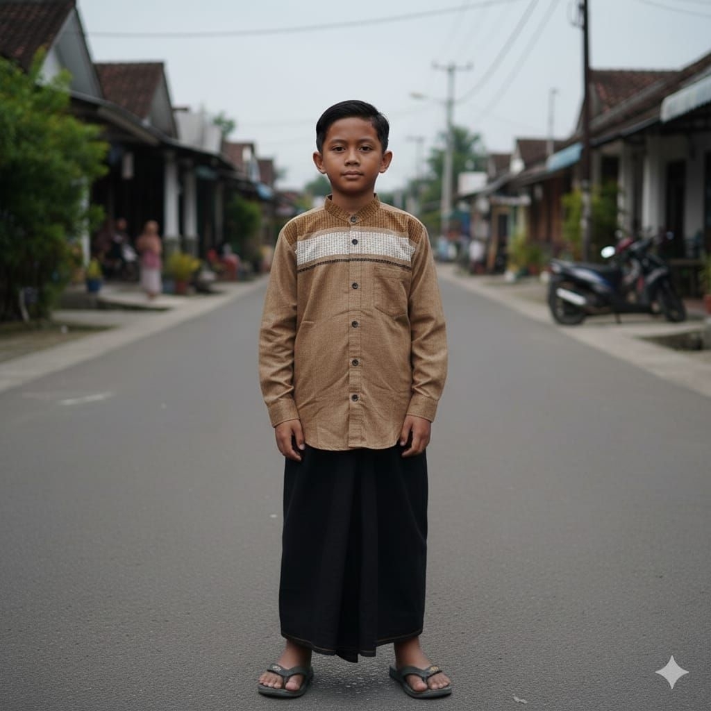 Kemeja koko kemko anak / busana muslim tanggung abg