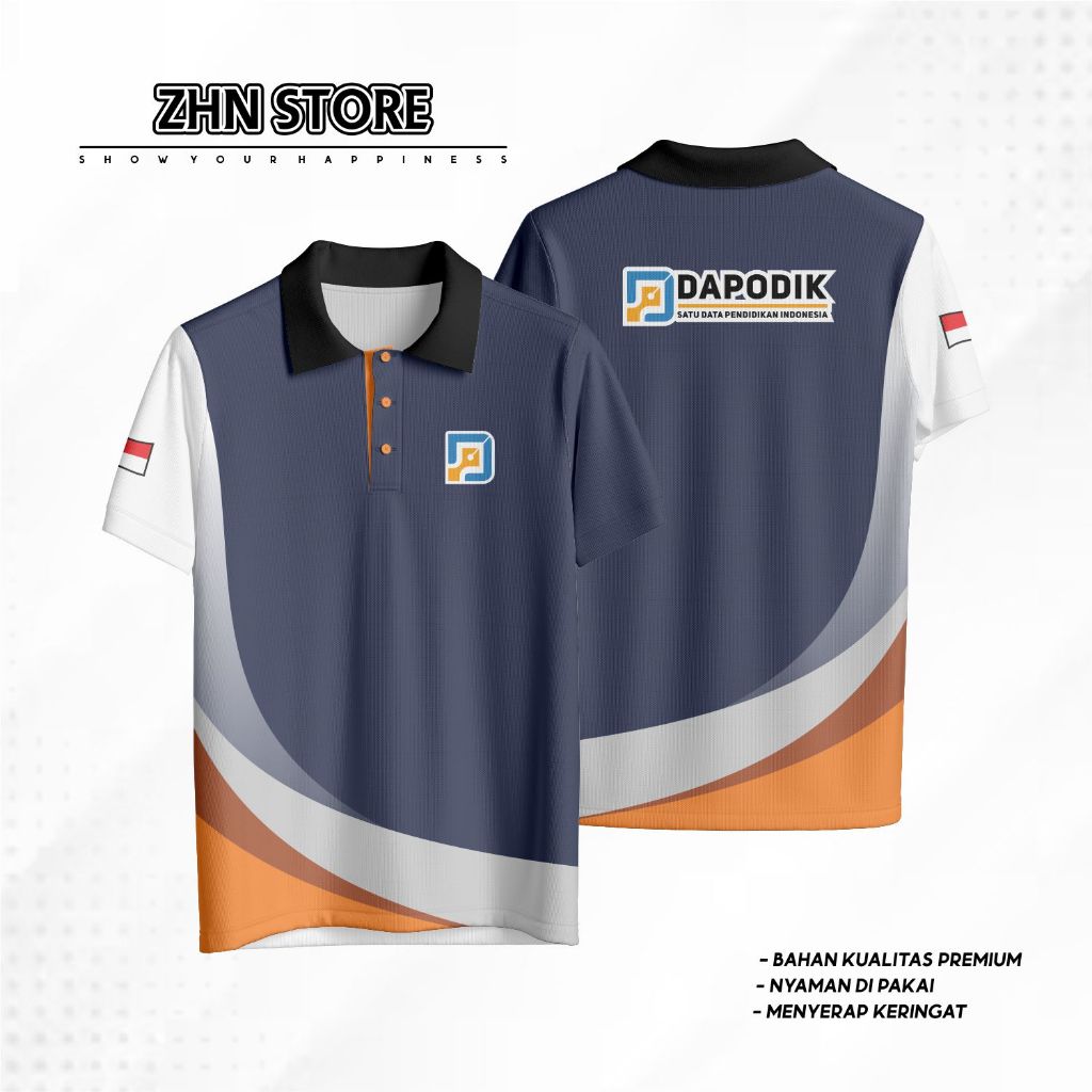 Kaos Operator Dapodik | Baju Operator Dapodik Baju Olahraga Guru ASN PNS