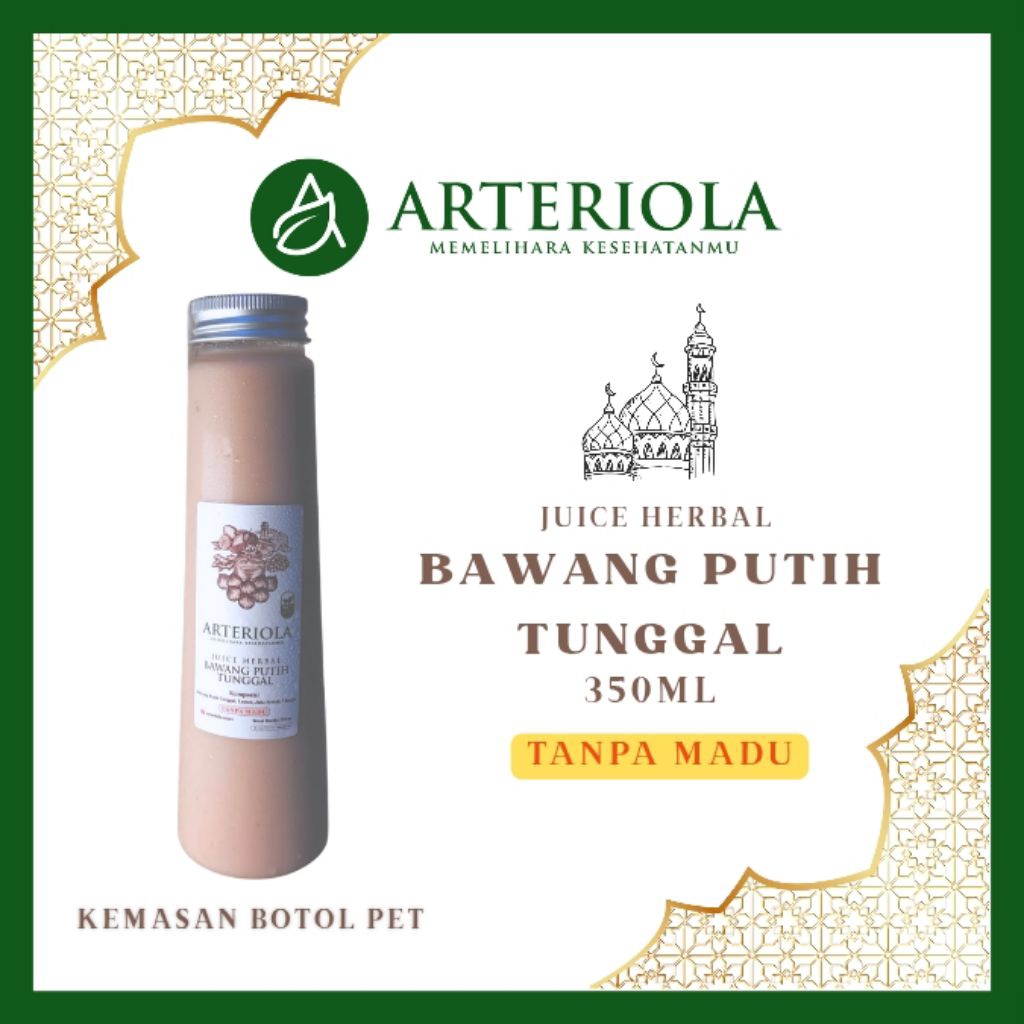 Jus Bawang Putih Tunggal Tanpa Madu - Jus Jantung Hipertensi Diet Asam Lambung