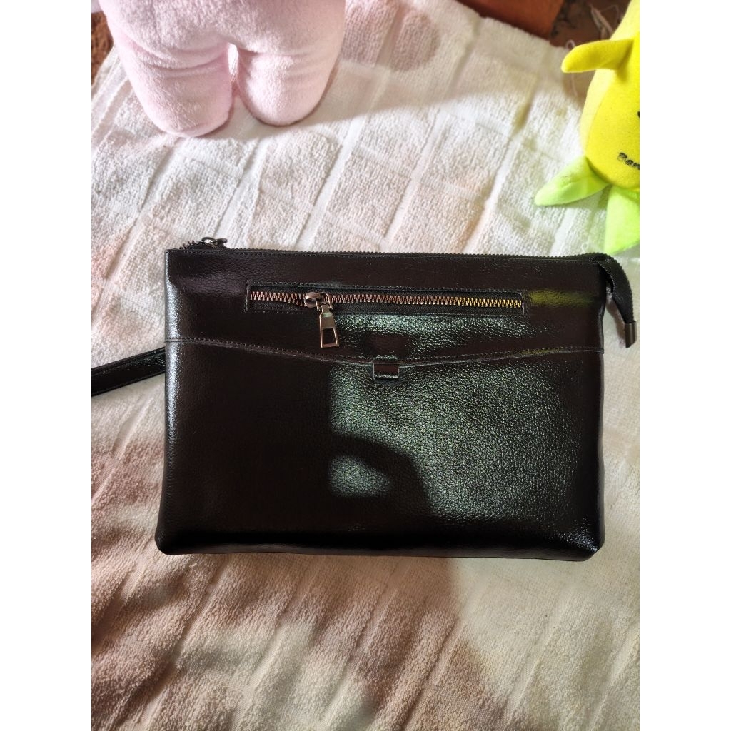 RyT.Shoop/Hanbag PU Leather Pocket Variasi Premium/Clutch bag Tas gemgam Pria&Wanita