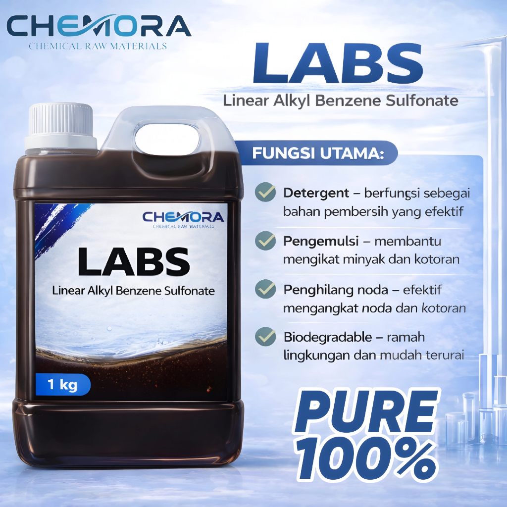 LABS/ABS BAHAN SABUN 1 KG BUSA MELIMPAH