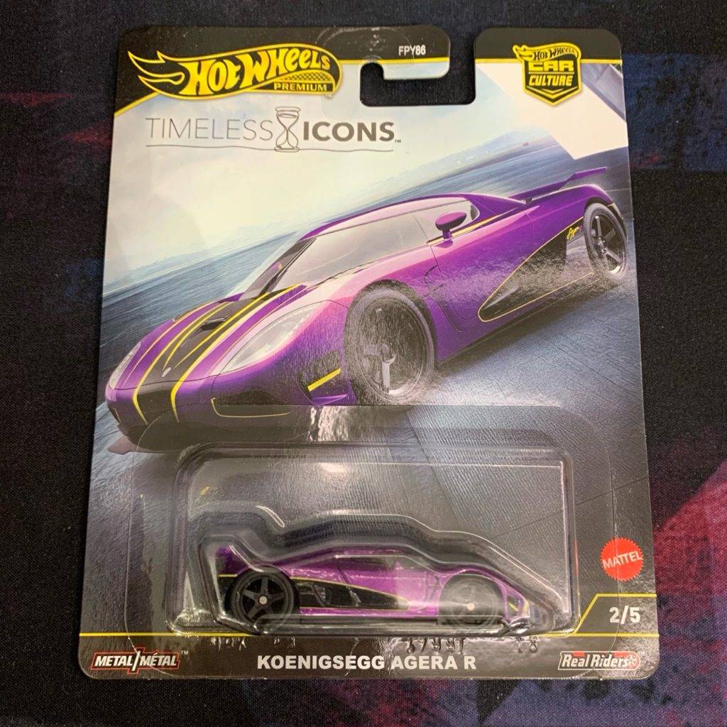 hot wheels premium timeless icons koenigsegg agera r