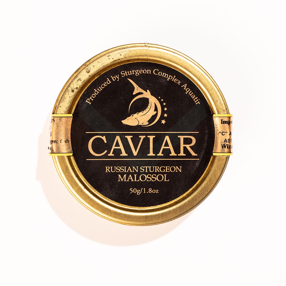 RUSSIAN STURGEON MALOSSOL 50G - Aquatir Caviar