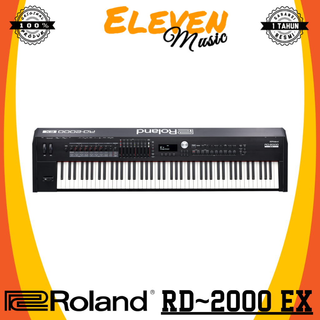 Roland RD-2000 EX 88 Key Next Gen RD Stage Digital Piano Roland RD2000EX Original