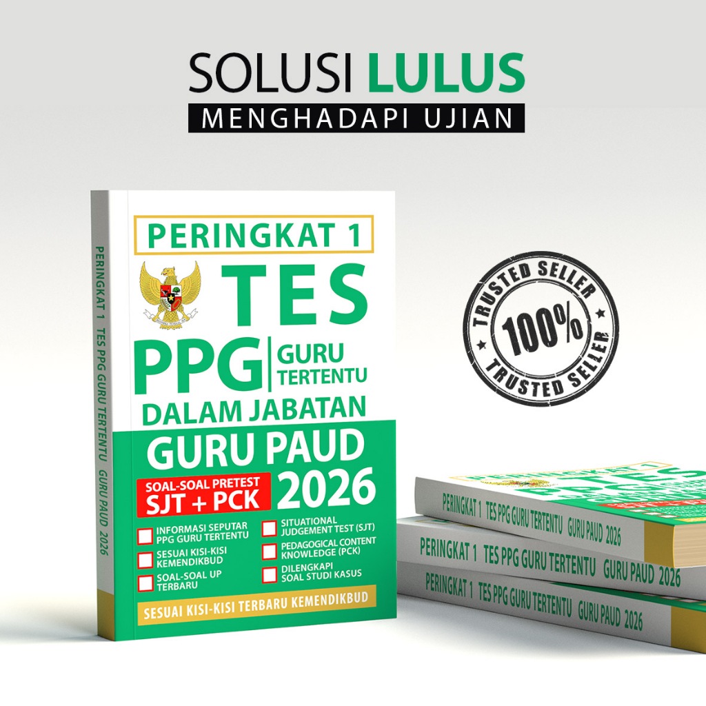 Buku PPG Guru Tertentu Guru PAUD 2026 - PPG Guru Dalam Jabatan PAUD 2026