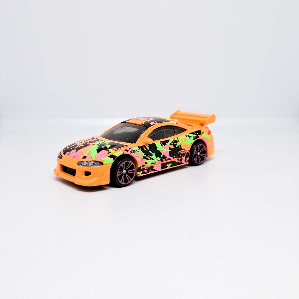 Hot Wheels Loose 95 Mitsubishi Eclipse Neon Speeders