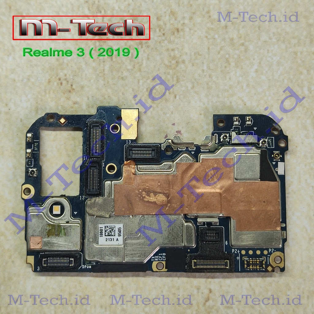 [2210] PCB Mesin Realme 3 (2019) minus mati / matot