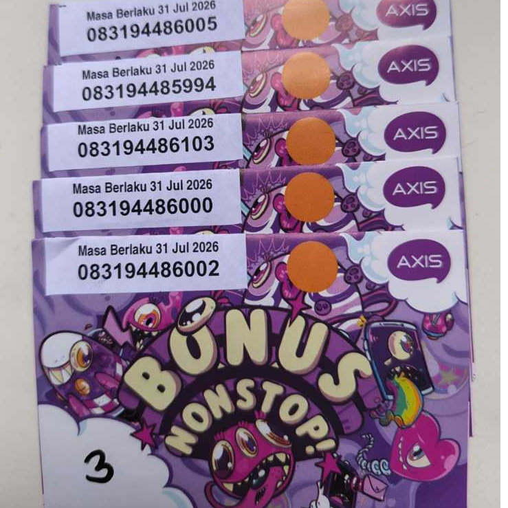 Perdana Axis 3gb exp 2027