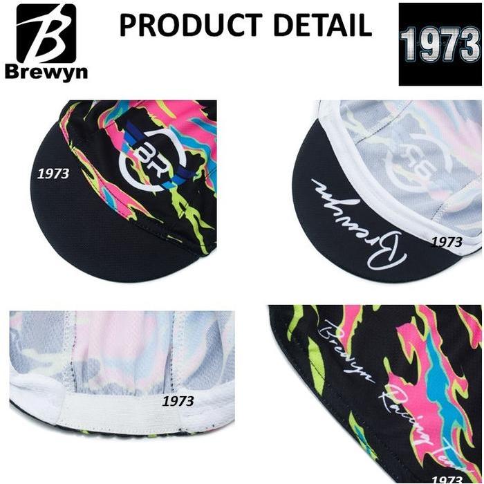 TOPI SEPEDA : BREWYN VOLTURI - CYCLING CAP TOPI GOWES - FREE BOX 