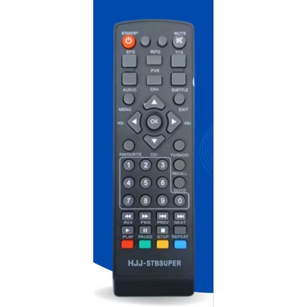Remot / Remote set Top Box DVB-T2 Ezbox Supper HD INFICO Vitara Venus LgsatBonus Spasang Batere