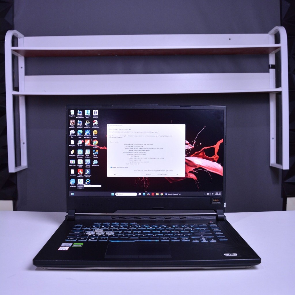 ASUS ROG STRIX G512LI Laptop Gaming Performa Tinggi Siap Gas Game AAA & Editing Berat, Core i5-10300