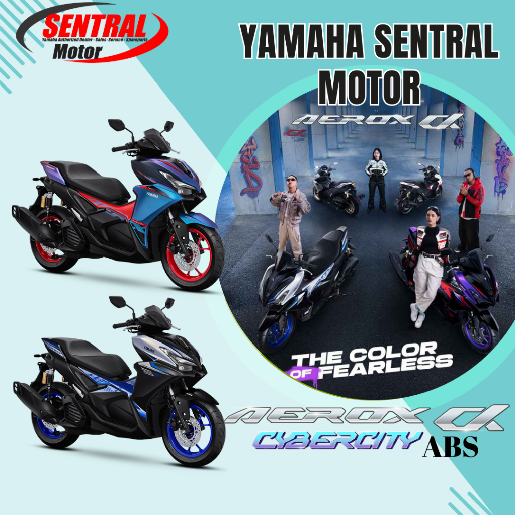 YAMAHA AEROX ALPHA CYBERCITY ABS