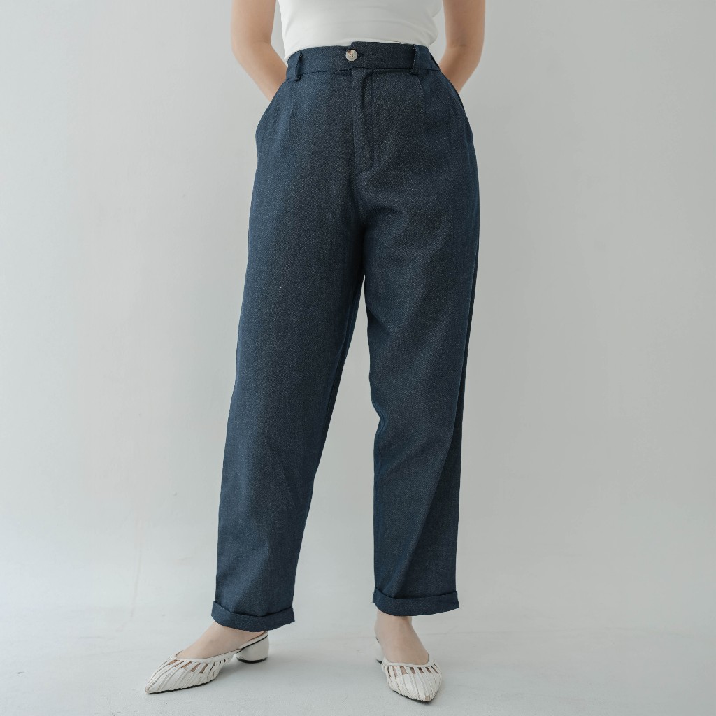 Beatrice Clothing Jogja Luma Pants - Celana Panjang Wanita | Celana Panjang Highweist