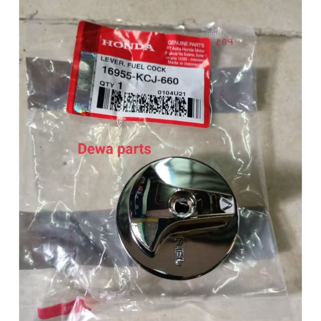 KNOP UNTIRAN KRAN TIGER REVO UNTIRAN KRAN BENSIN TIGER REVO ORIGINAL AHM