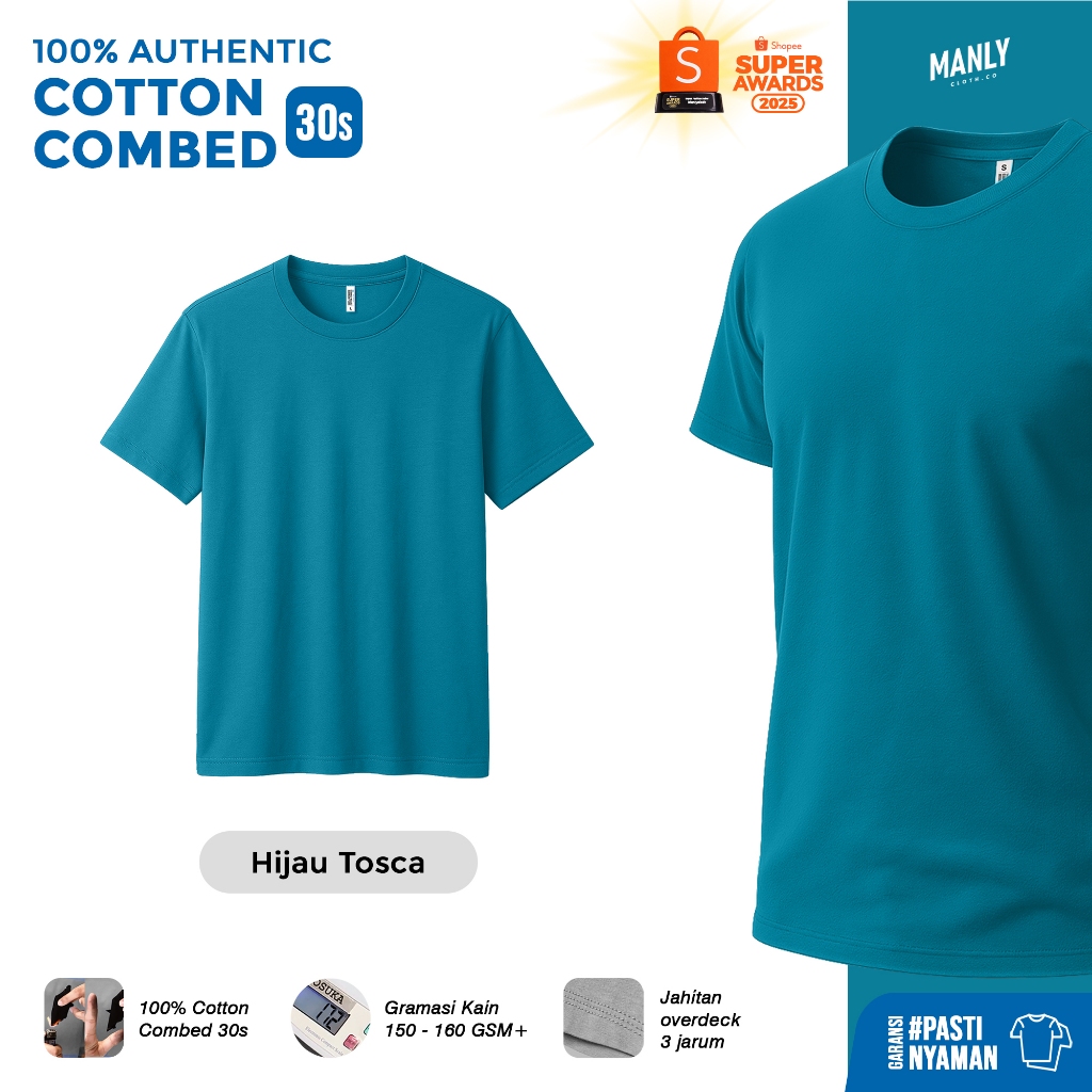 KAOS TOSCA POLOS PREMIUM COMBED 30S