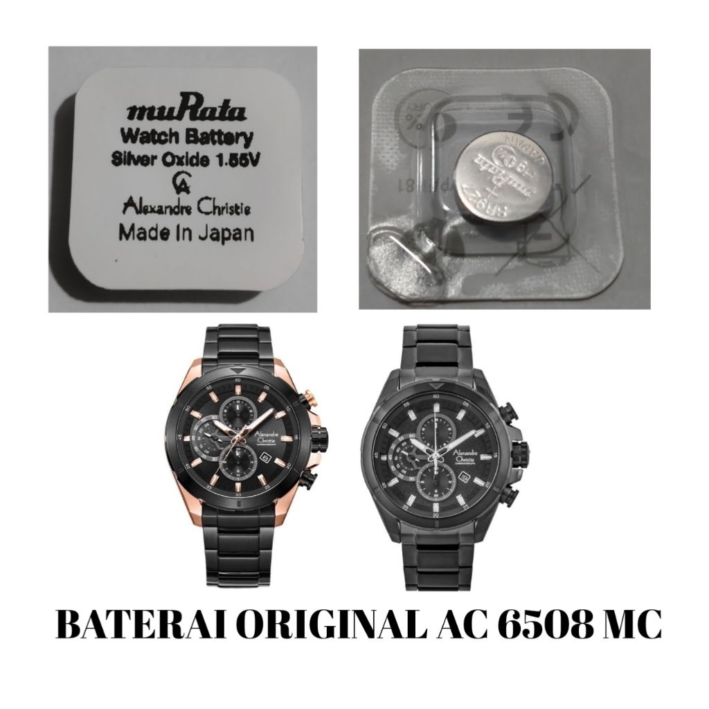 Baterai original Alexandre Christie 6508mc
