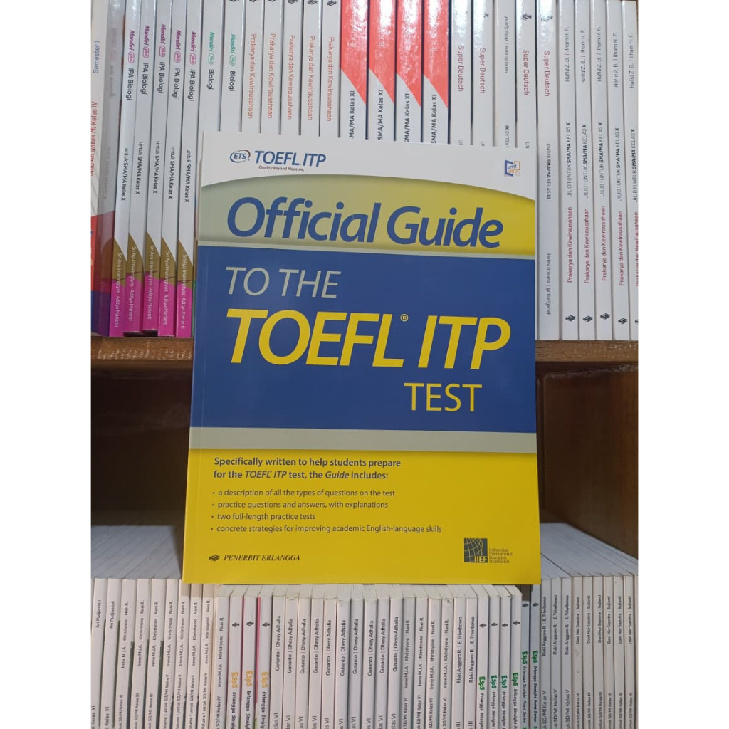 OFFICIAL GUIDE TO THE TOEFL ITP ERLANGGA