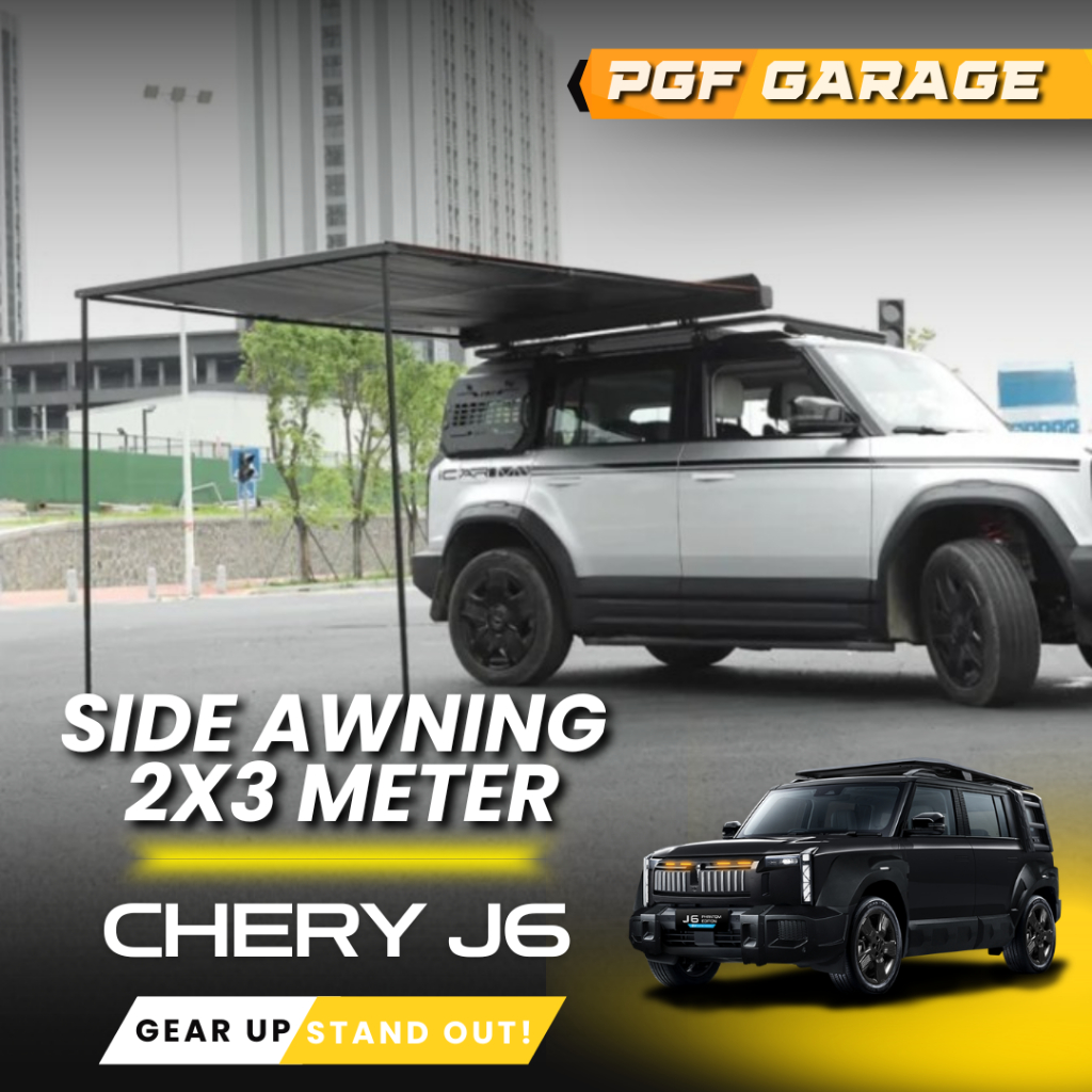 Awning Chery J6/J6T / Tenda Samping Chery J6/J6T / Aksesoris Awning Chery J6/J6T / Aksesoris enda Sa