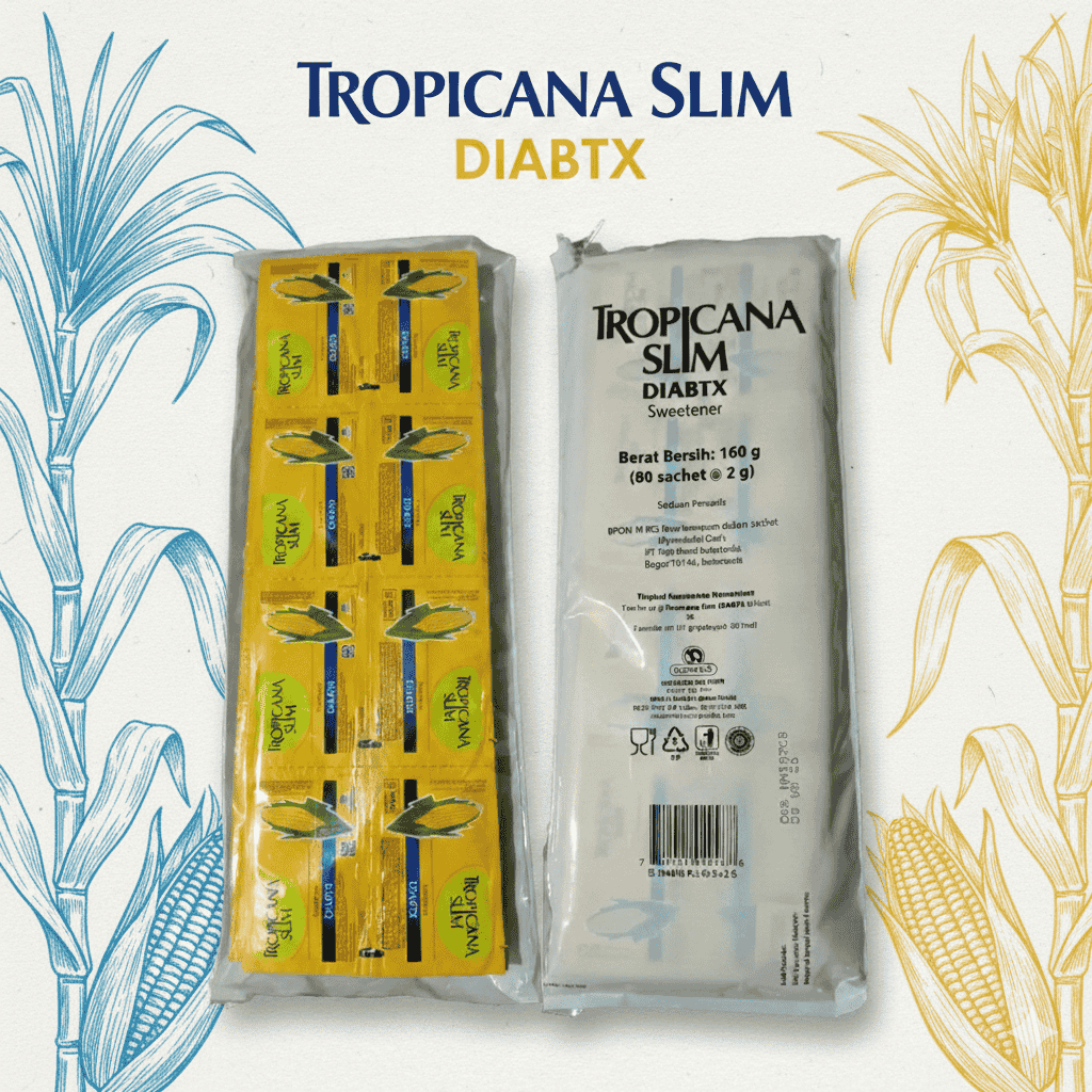 Gula Tropicana Slim Diabtx 80 Pcs / Tropicana Slim