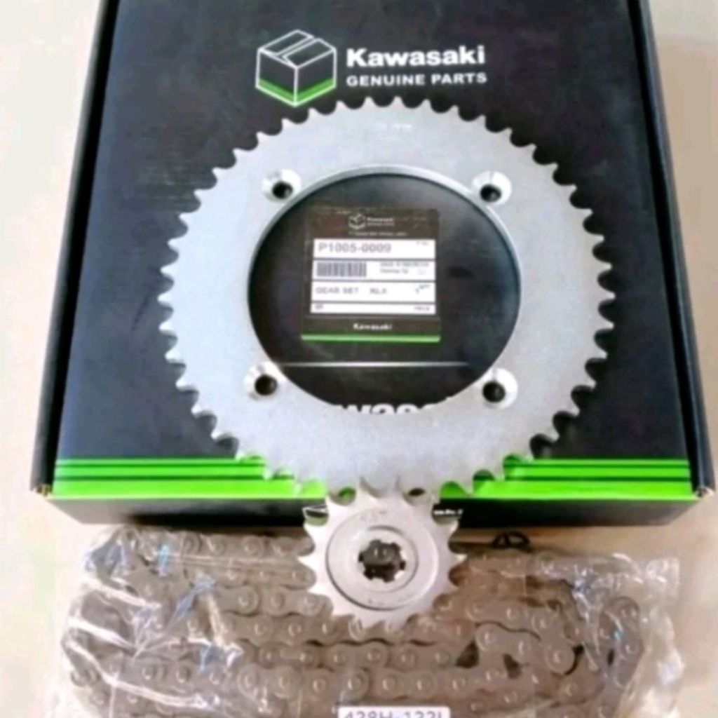 GEAR SET KAWASAKI KLX 150 S/L/BF/G dan D-Tracker 150.