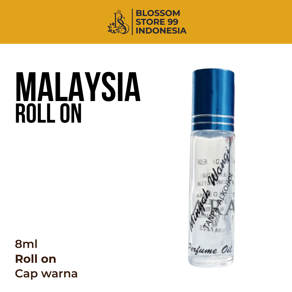 Botol Roll On Malaysia 8ML - Botol Malaysia 8ML Roll On - Botol Parfum 8ML